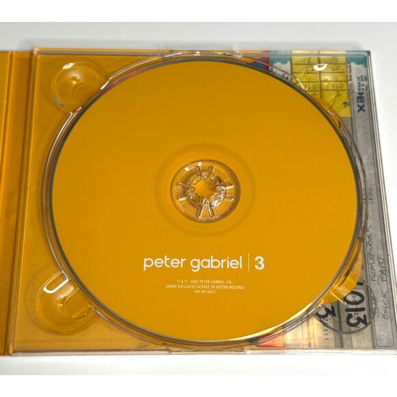 Peter Gabriel 3 (Melt) Limited Edition Remastered CD 2002 Classic Rock Album - Picture 6 of 6